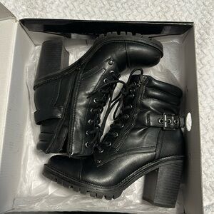 GBG Guess, block heel, Jaydyn Boot, Size 6.5